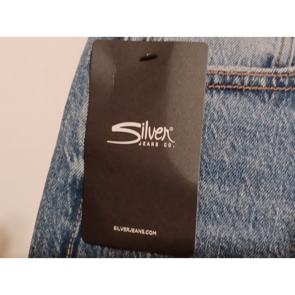 Silver Jeans Women's Highly Desirable Trouser High Rise 12 x 31 MSRP $88.00 - Picture 3 of 8